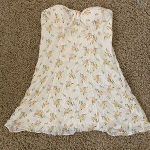 American eagle strapless dress